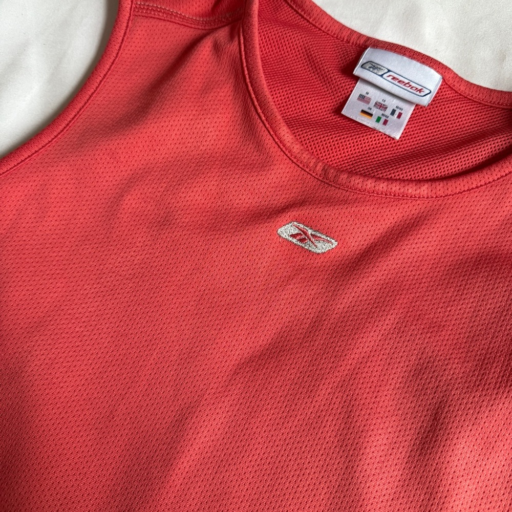Vintage Reebok Mesh Mid Logo Tank Top - Picture 3 of 4